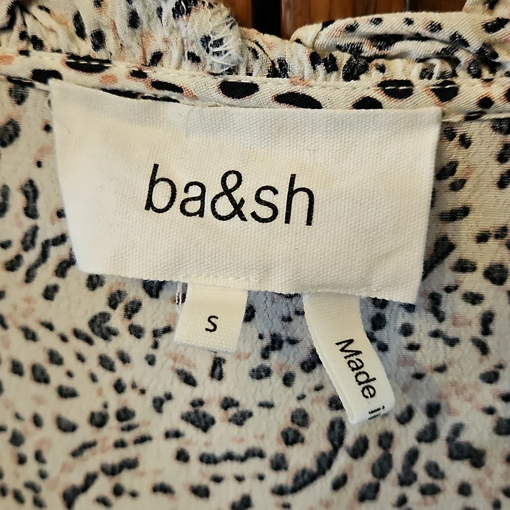 ba&sh Ruffle Neck And Sleeve Blouse. Small. Excellent Cond. - Picture 4 of 6